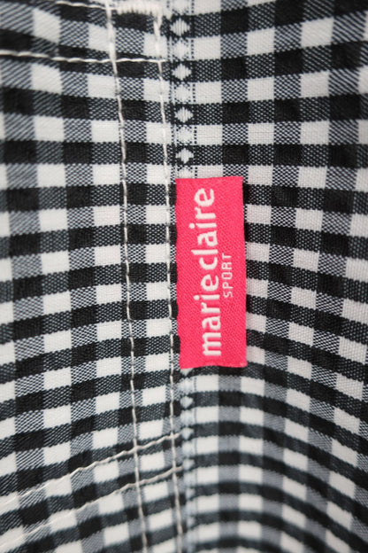 marie claire sport(マリ・クレール・スポーツ) スカート 白黒チェック レディース M A