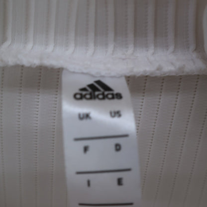 adidas(アディダス) トラックジャケット 白黒 レディース M A