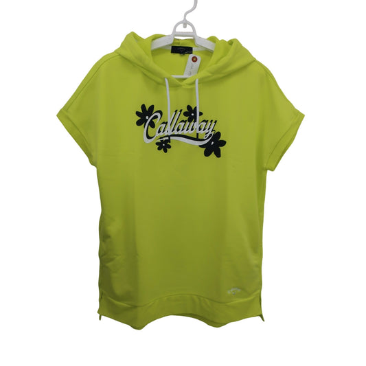 Callaway(キャロウェイ) 半袖パーカー 黄色 レディース M C23117203 A