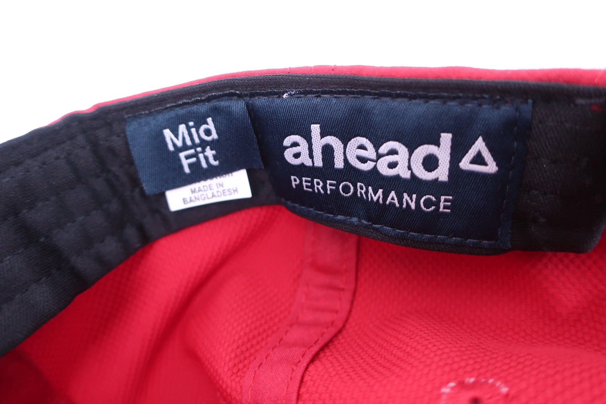 AHEAD(アヘッド) キャップ 赤 メンズ フリーサイズ B