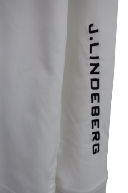 J.LINDEBERG(ジェイ リンドバーグ) 長袖ポロシャツ 白 メンズ M A