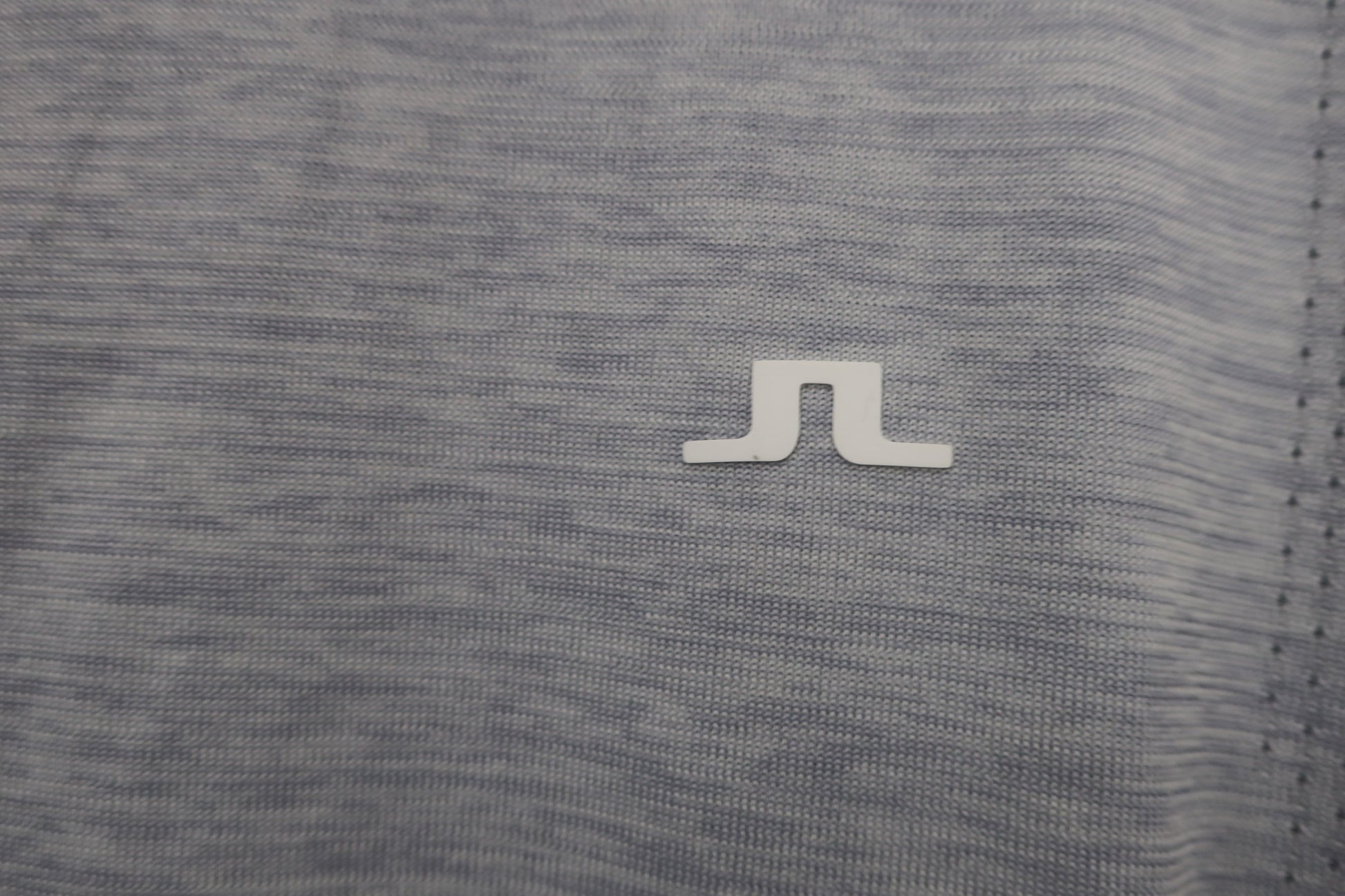 J.LINDEBERG(ジェイ リンドバーグ) 長袖ポロシャツ 薄グレー メンズ M A