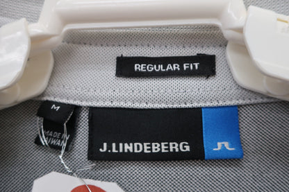 J.LINDEBERG(ジェイ リンドバーグ) ポロシャツ グレー メンズ M A
