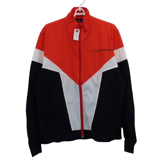J.LINDEBERG(ジェイ リンドバーグ) ブルゾン 赤白黒 メンズ S A