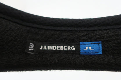 J.LINDEBERG(ジェイ リンドバーグ) サンバイザー 黒 メンズ フリーサイズ B