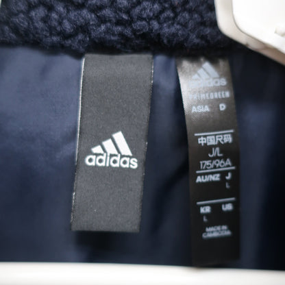 adidas(アディダス) ボアジャケット ネイビー メンズ L A