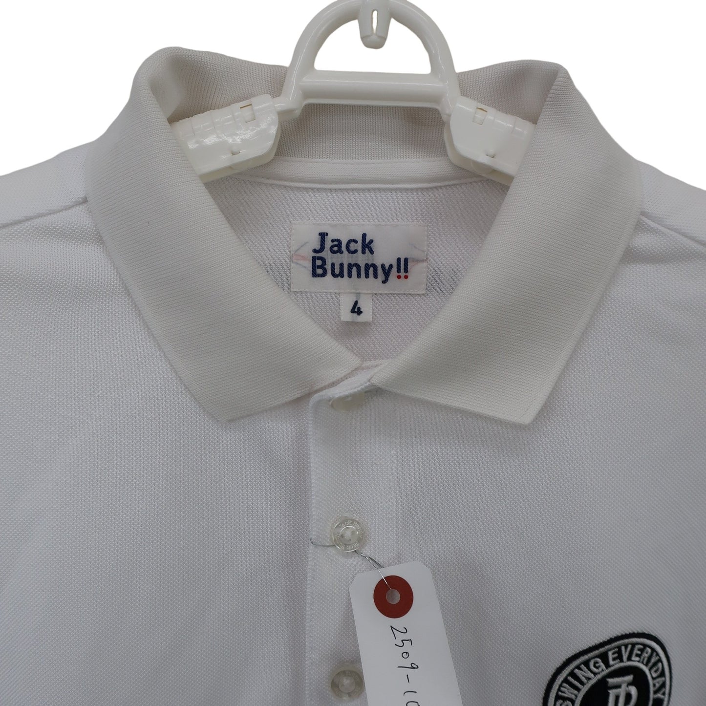 Jack Bunny(ジャックバニー) ポロシャツ 白 レディース 4 262-0160391 A