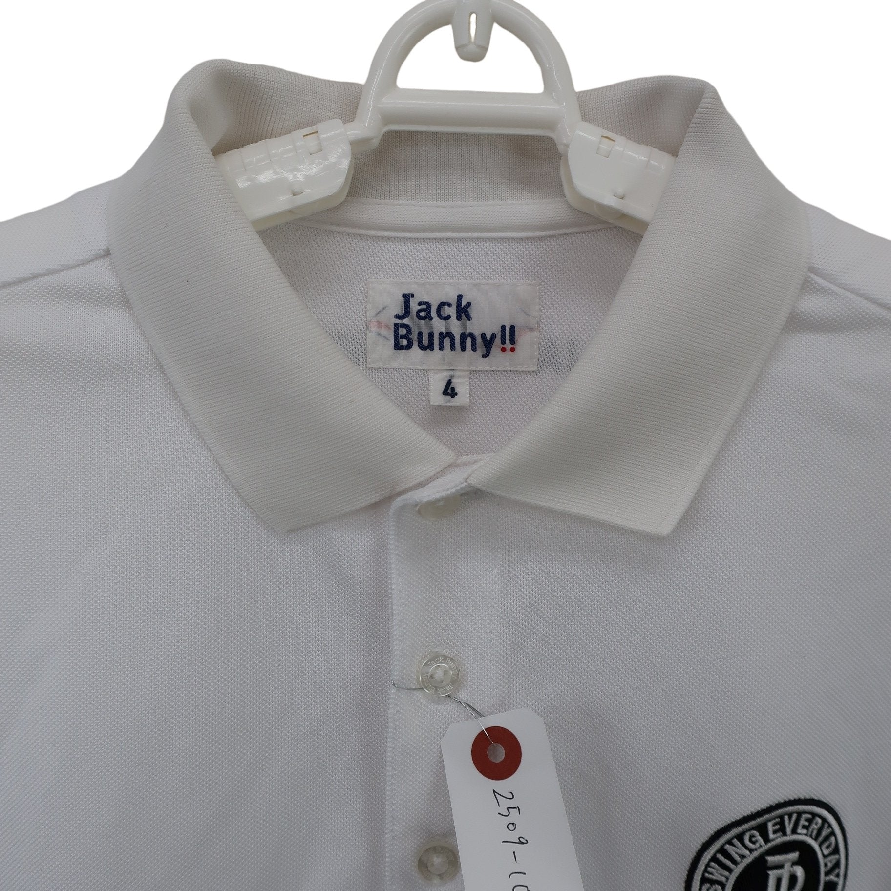 Jack Bunny(ジャックバニー) ポロシャツ 白 レディース 4 262-0160391 A