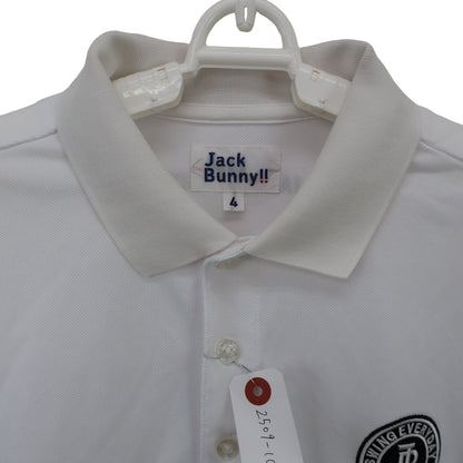 Jack Bunny(ジャックバニー) ポロシャツ 白 レディース 4 262-0160391 A