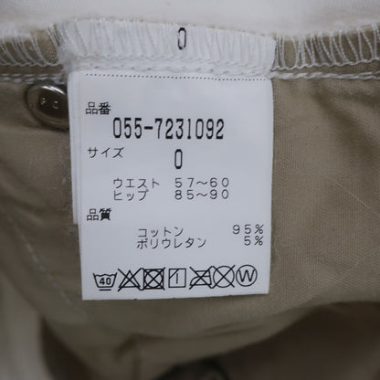 PEARLY GATES(パーリーゲイツ) パンツ 白 レディース 0 055-72310921 B