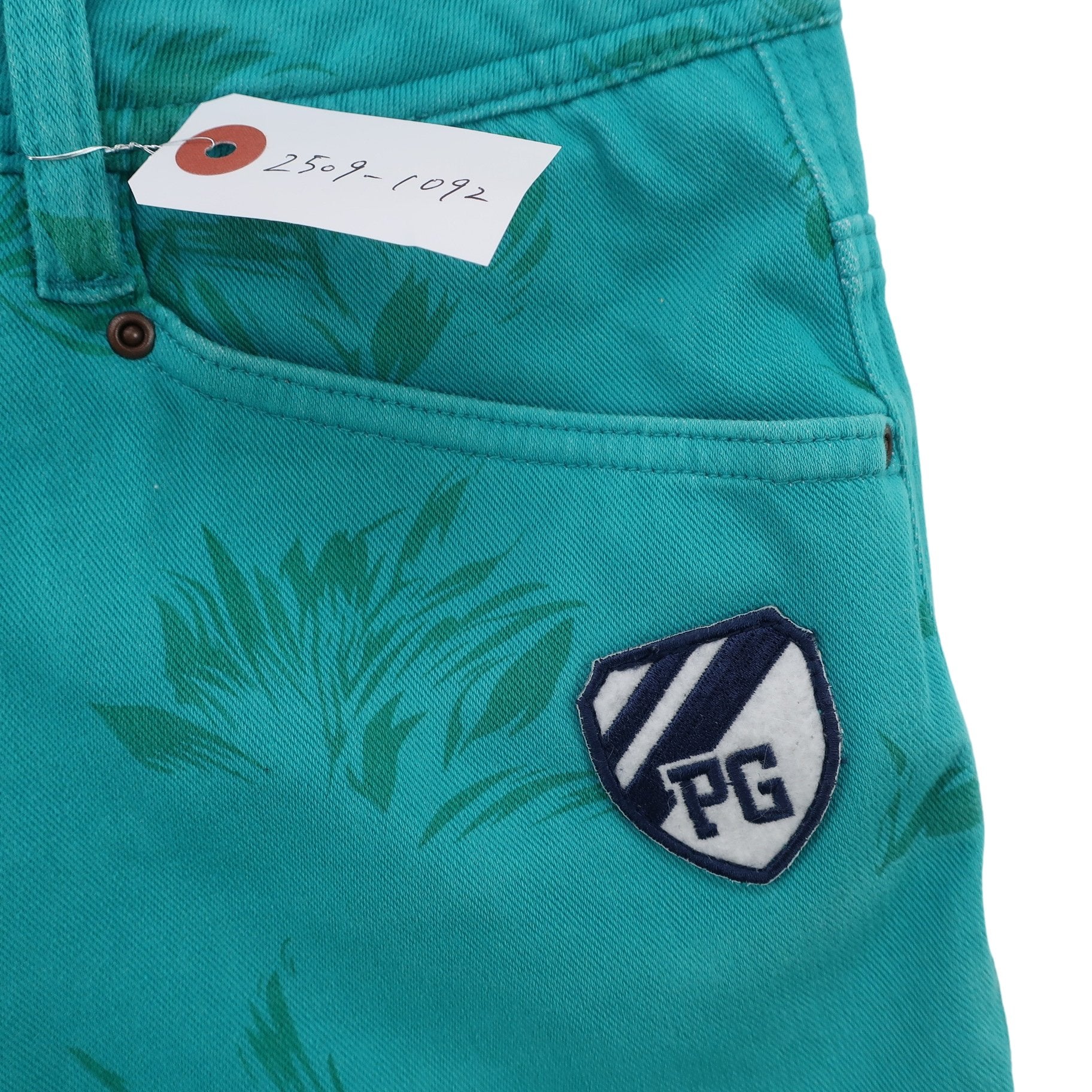 PEARLY GATES(パーリーゲイツ) ショートパンツ 緑 レディース 0 055-813492 B