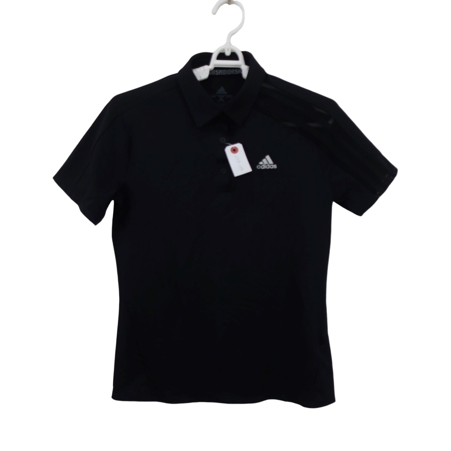 adidas(アディダス) ポロシャツ 黒 レディース M A