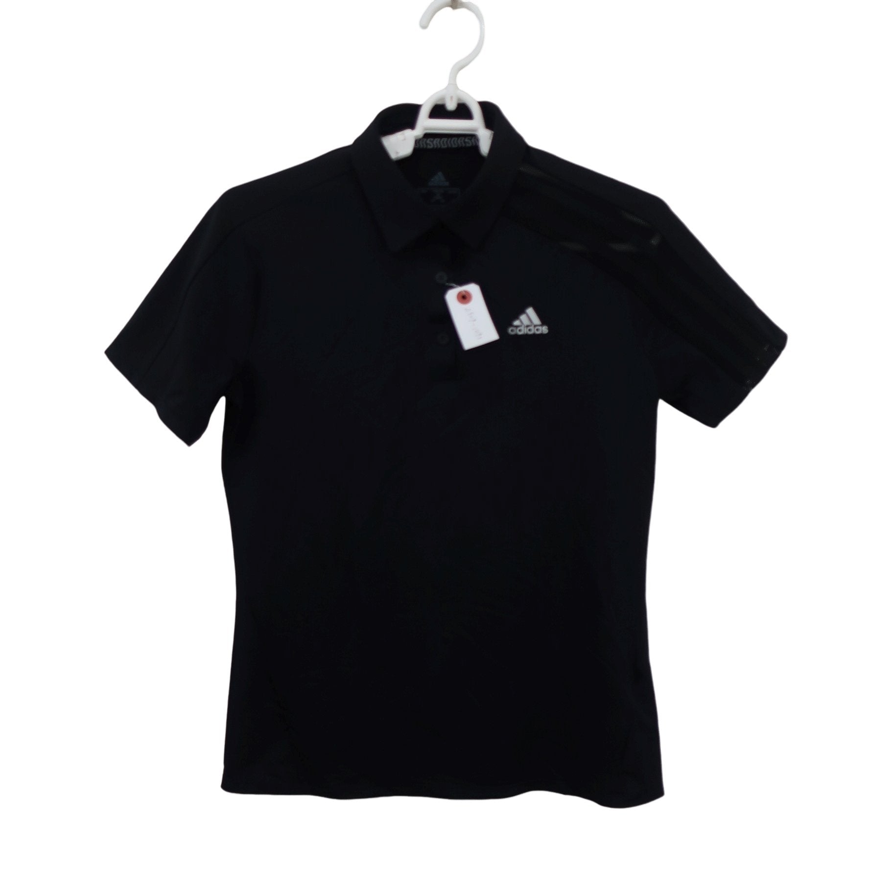 adidas(アディダス) ポロシャツ 黒 レディース M A