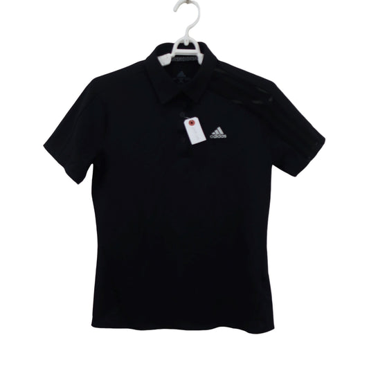 adidas(アディダス) ポロシャツ 黒 レディース M A