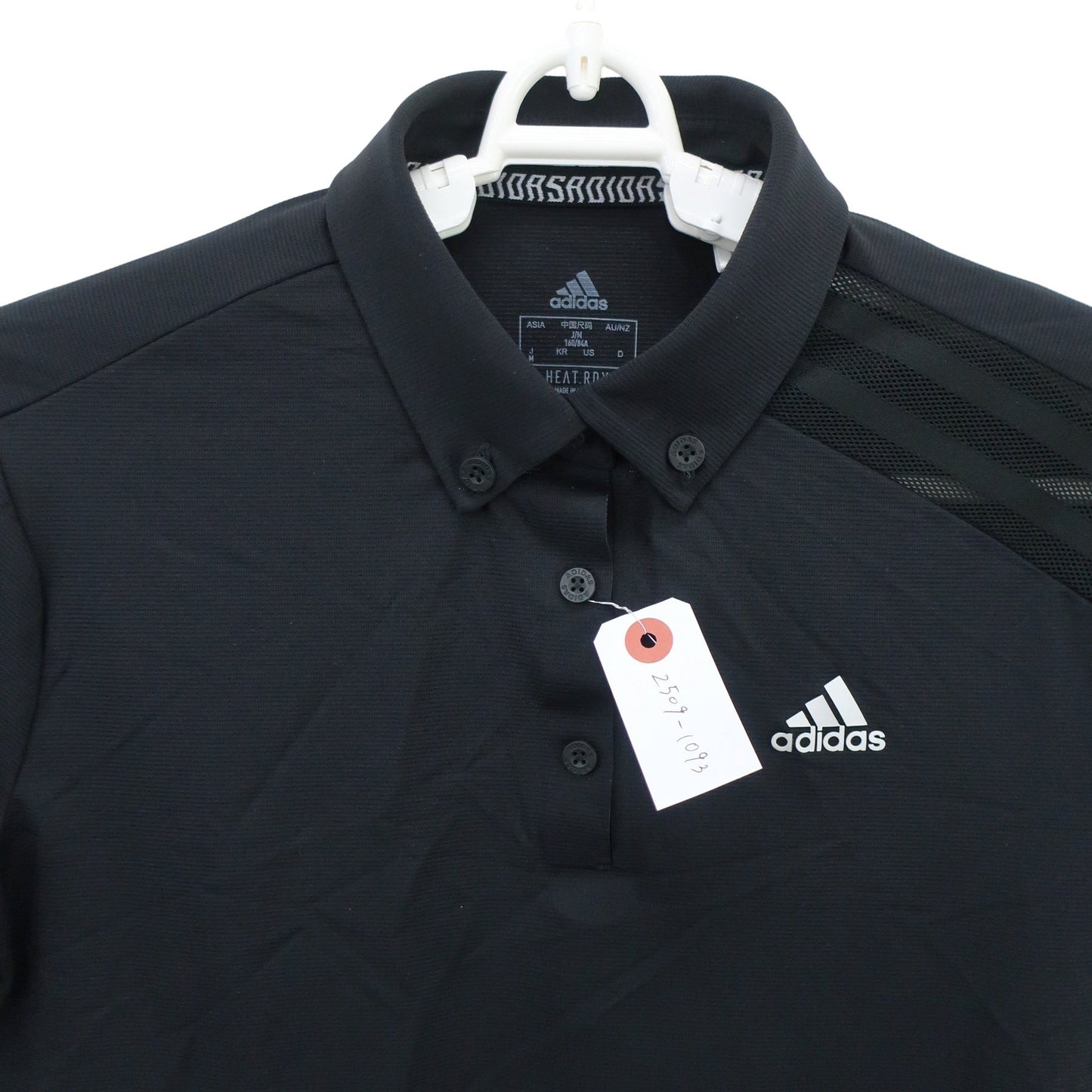 adidas(アディダス) ポロシャツ 黒 レディース M A