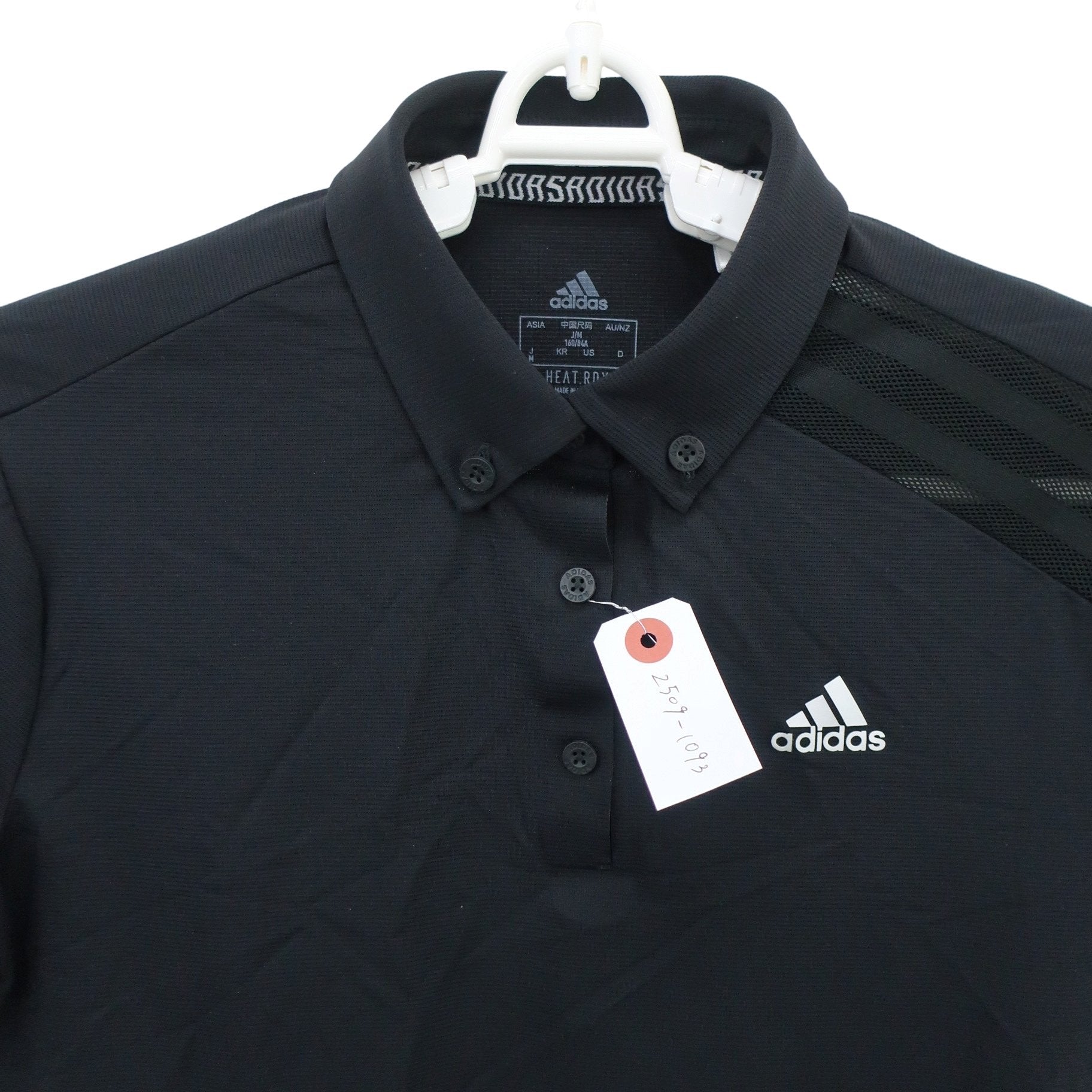 adidas(アディダス) ポロシャツ 黒 レディース M A