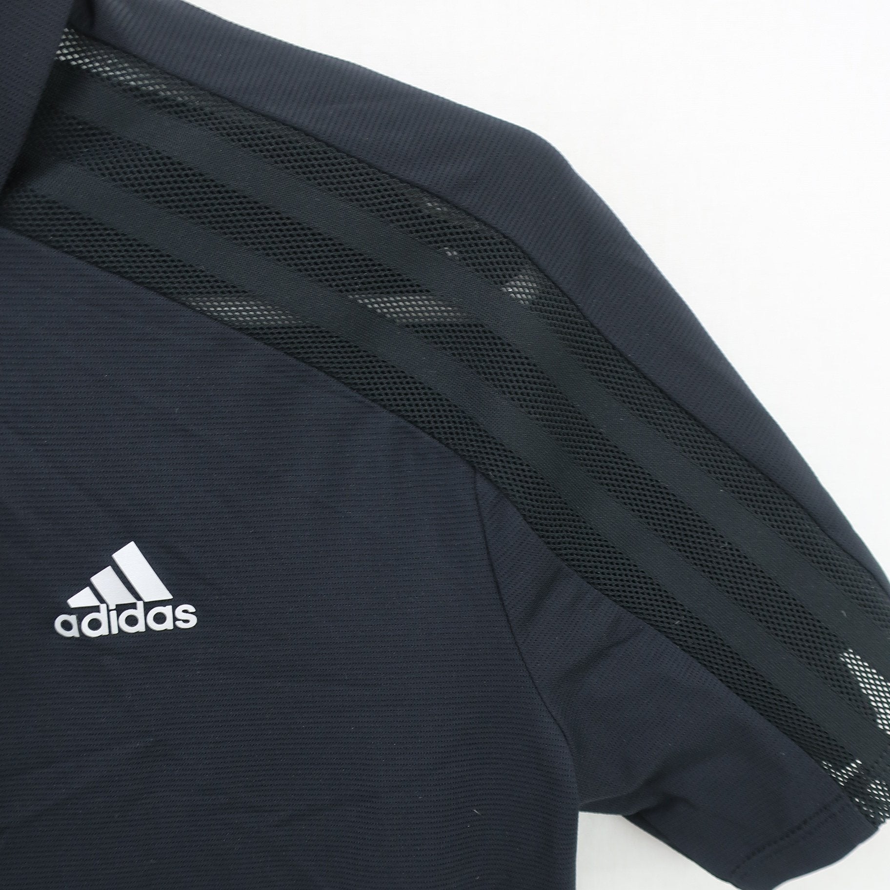adidas(アディダス) ポロシャツ 黒 レディース M A
