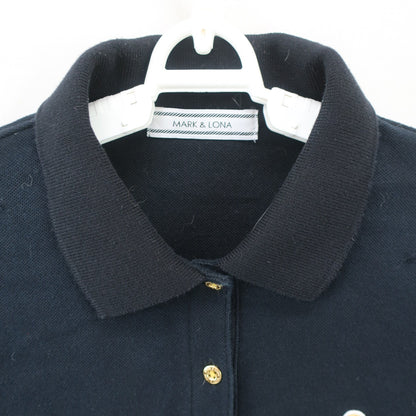 MARK&LONA(マークアンドロナ) ポロシャツ 黒 レディース 38 MLW-18W-P01 A