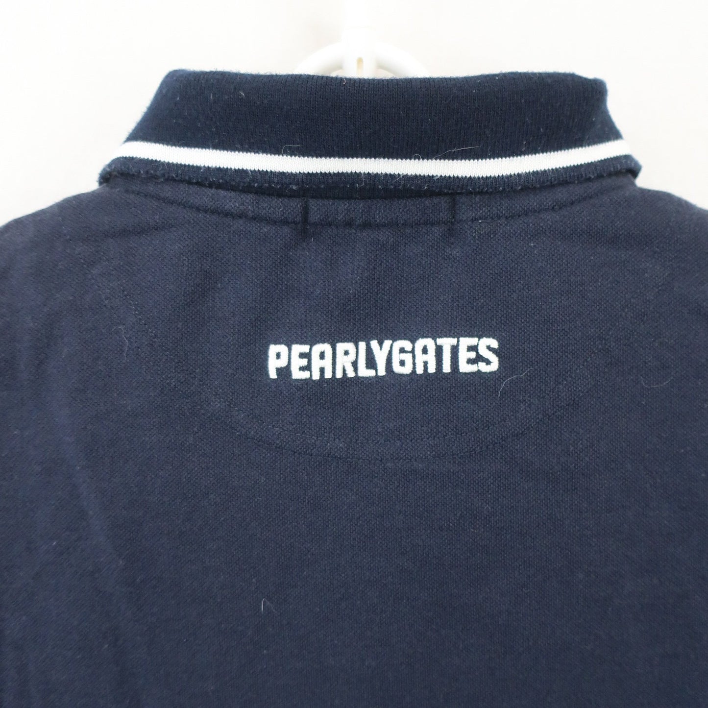 PEARLY GATES(パーリーゲイツ) ポロシャツ ネイビー レディース 0 055-7160388 B
