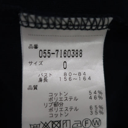 PEARLY GATES(パーリーゲイツ) ポロシャツ ネイビー レディース 0 055-7160388 B