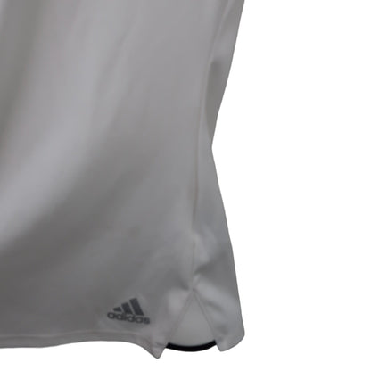 adidas(アディダス) ポロシャツ 白 レディース M B