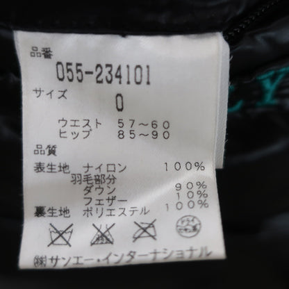 PEARLY GATES(パーリーゲイツ) ダウンスカート 黒 レディース 0 055-234101 B