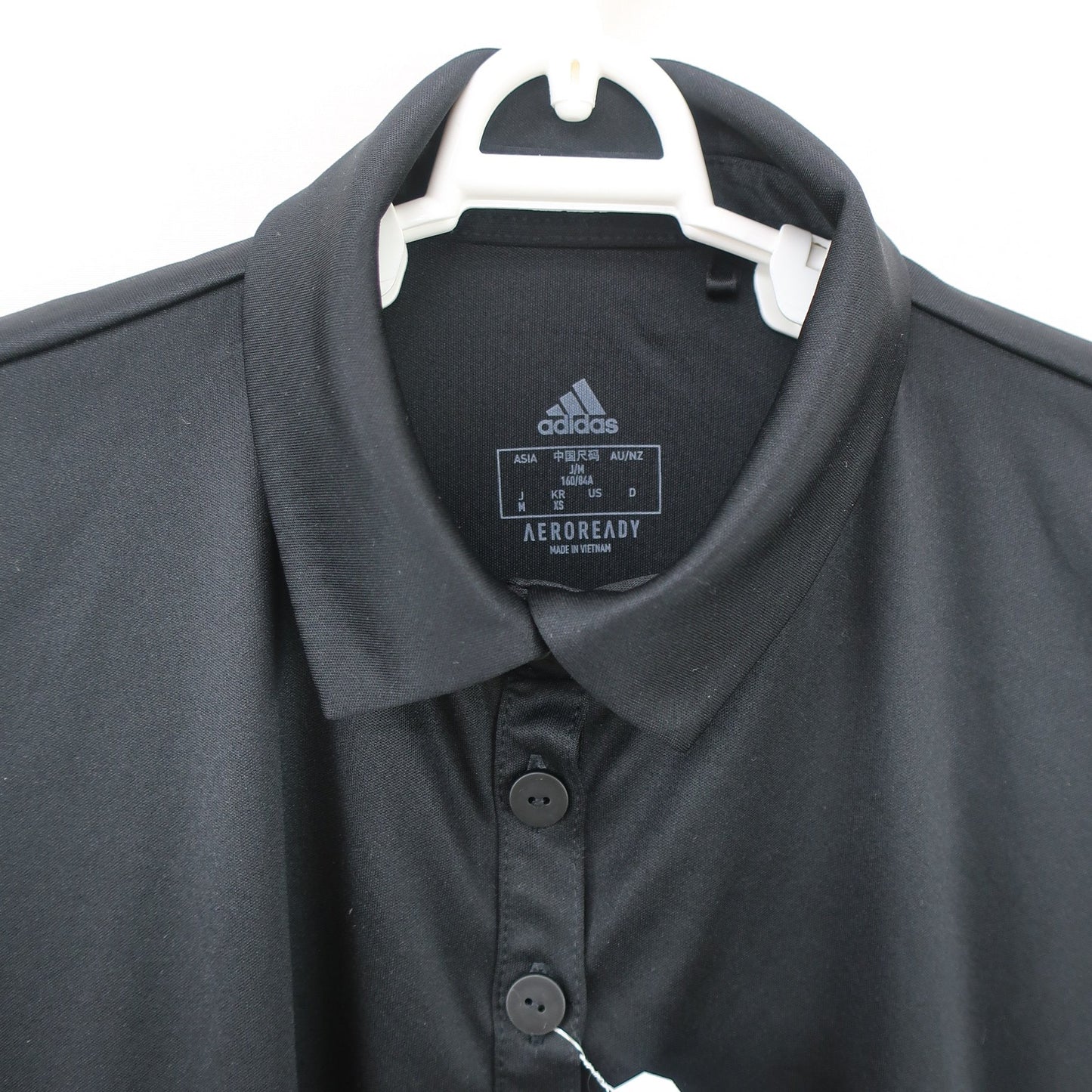 adidas(アディダス) ポロシャツ 黒 レディース M A