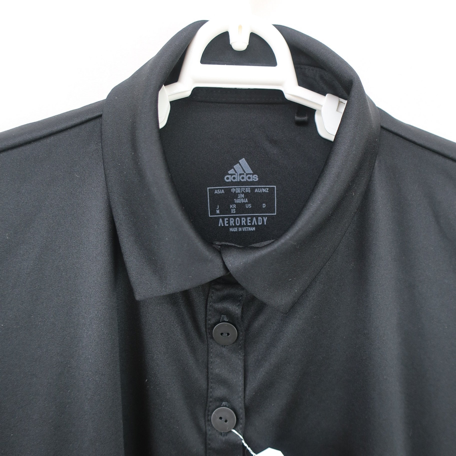 adidas(アディダス) ポロシャツ 黒 レディース M A