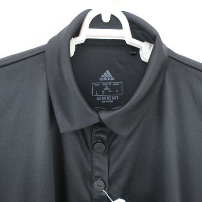 adidas(アディダス) ポロシャツ 黒 レディース M A