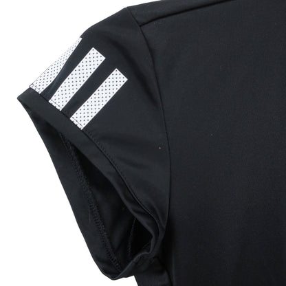 adidas(アディダス) ポロシャツ 黒 レディース M A