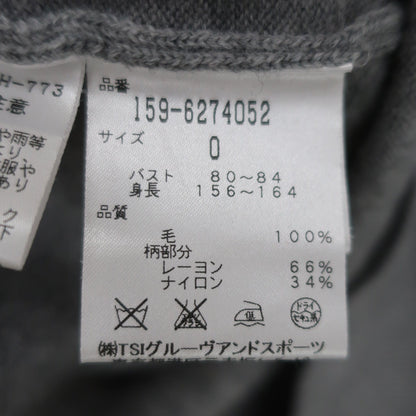 MASTER BUNNY EDITION(マスターバニーエディション) ハイネックセーター グレー レディース 0 159-6274052 B