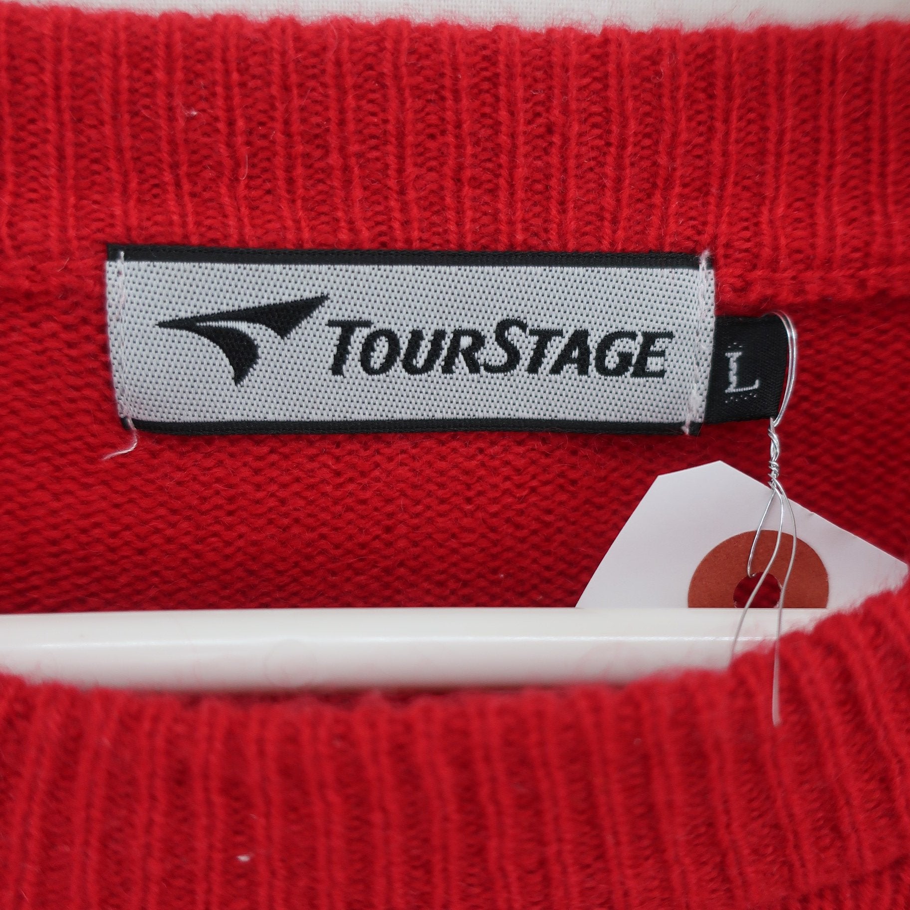 TOURSTAGE(ツアーステージ) セーター 赤 メンズ L A