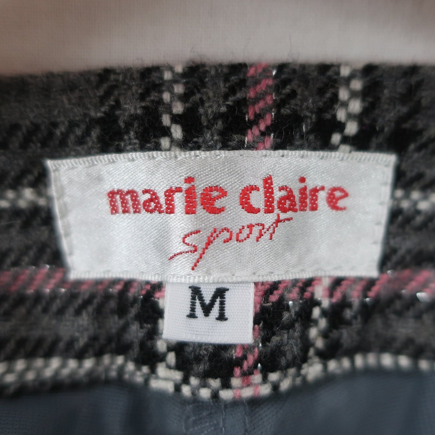 marie claire sport(マリ・クレール・スポーツ) スカート グレーチェック レディース M A
