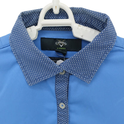 Callaway(キャロウェイ) ポロシャツ 水色 レディース M 241-257815 B