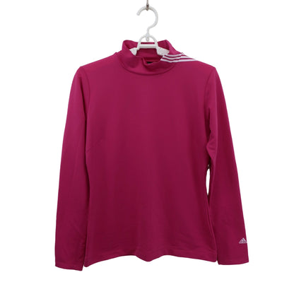 adidas(アディダス) ハイネックシャツ ピンク レディース M A