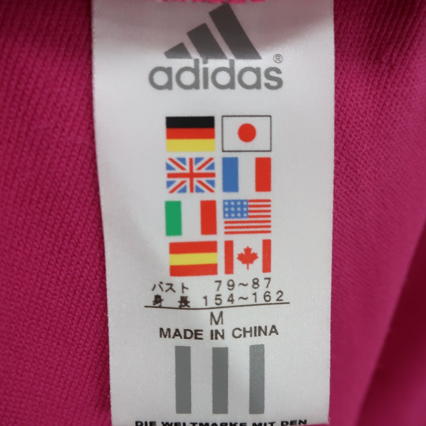 adidas(アディダス) ハイネックシャツ ピンク レディース M A