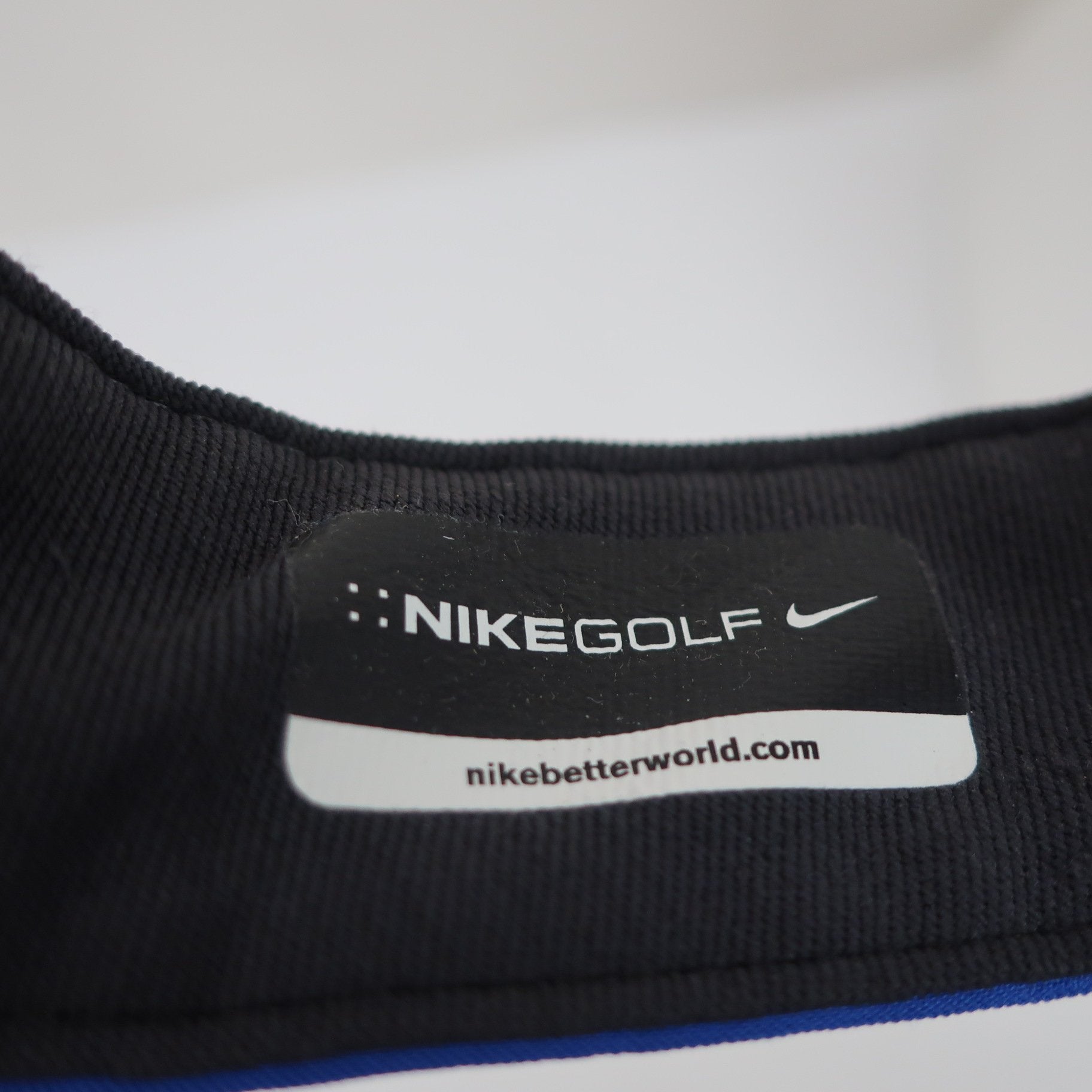 NIKE GOLF(ナイキゴルフ) サンバイザー 青 メンズ フリーサイズ A