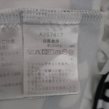 archivio(アルチビオ) ショートパンツ 白ネイビーロゴ文字柄 レディース 38 A257417 A