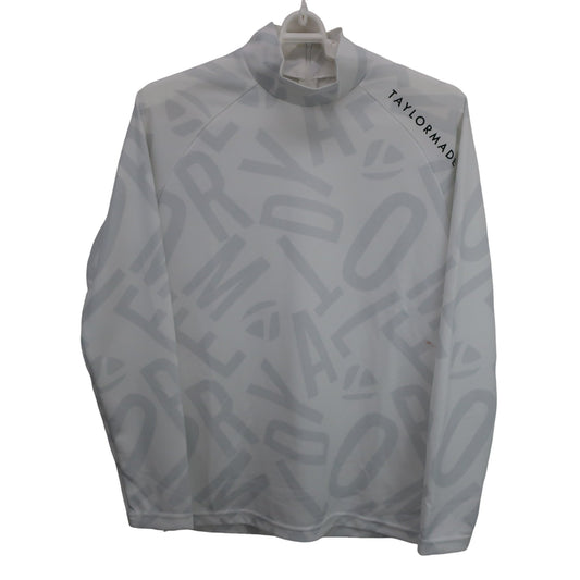 TaylorMade(テーラーメイド) 長袖モックネックシャツ 白 レディース M B