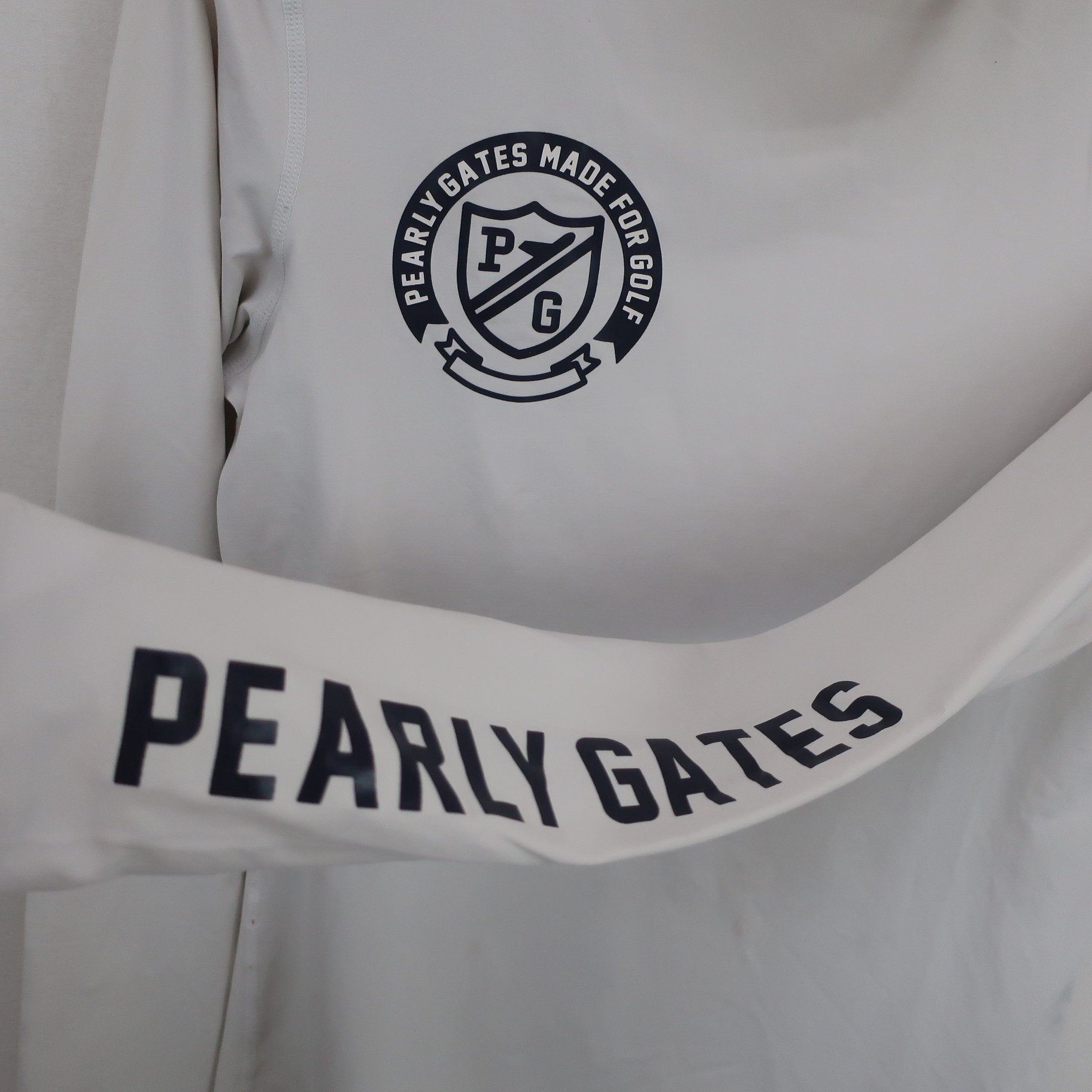 PEARLY GATES(パーリーゲイツ) ハイネックシャツ 白 レディース B