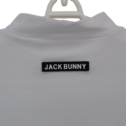 Jack Bunny(ジャックバニー) 半袖モックネックシャツ 白 レディース 0 263-3167568 A