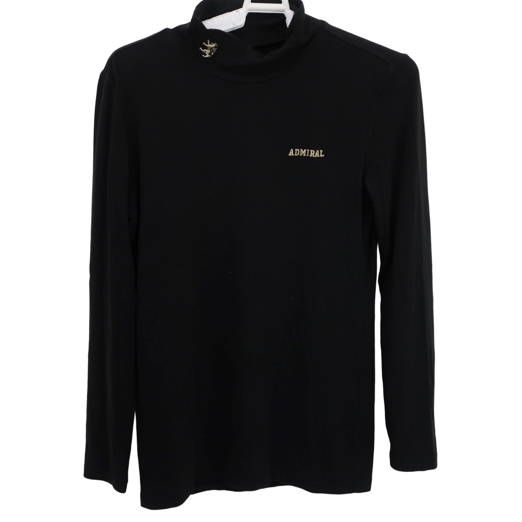 Admiral(アドミラル) 長袖モックネックシャツ 黒 レディース M ADLA8T1 B