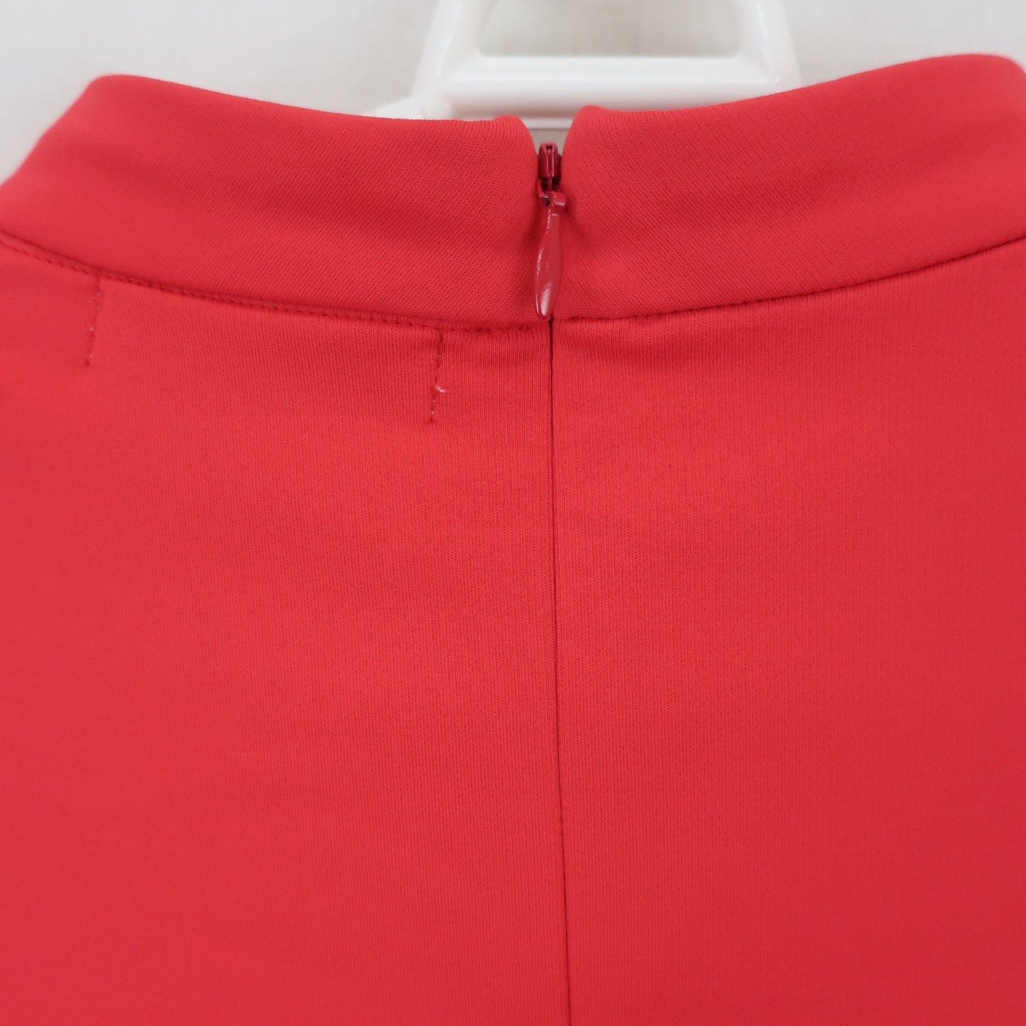 Jun and Rope(ジュン アンド ロペ) 半袖モックネックシャツ 赤 レディース S A