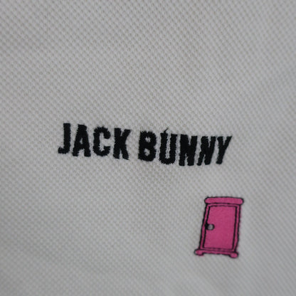 Jack Bunny(ジャックバニー) ポロシャツ 白 レディース 2 263-7260816 B
