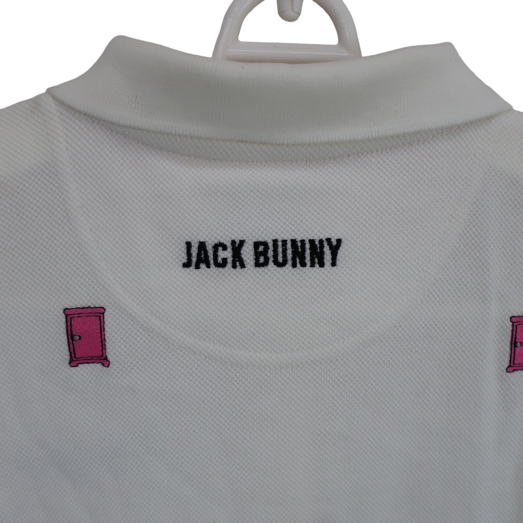 Jack Bunny(ジャックバニー) ポロシャツ 白 レディース 2 263-7260816 B