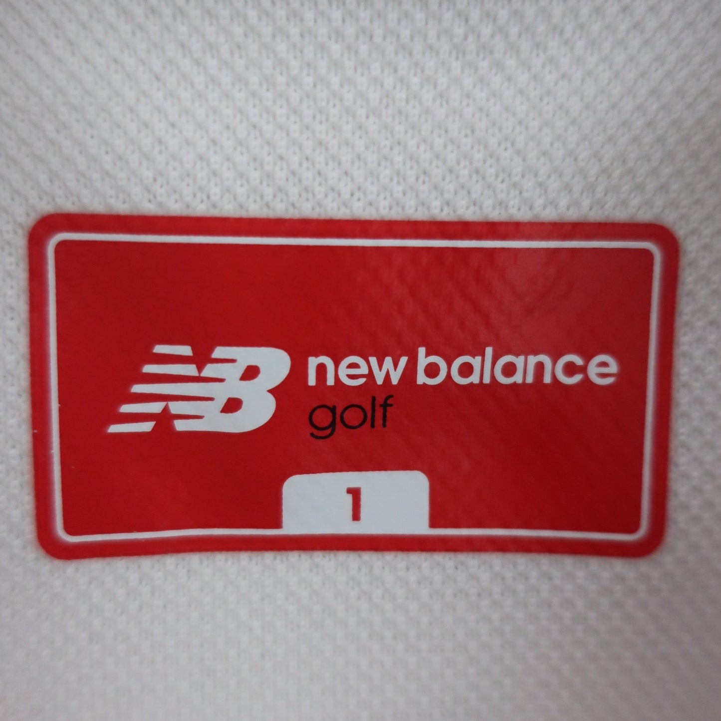 New Balance golf(ニューバランスゴルフ) ポロシャツ 白 レディース 1 012-8160510 B