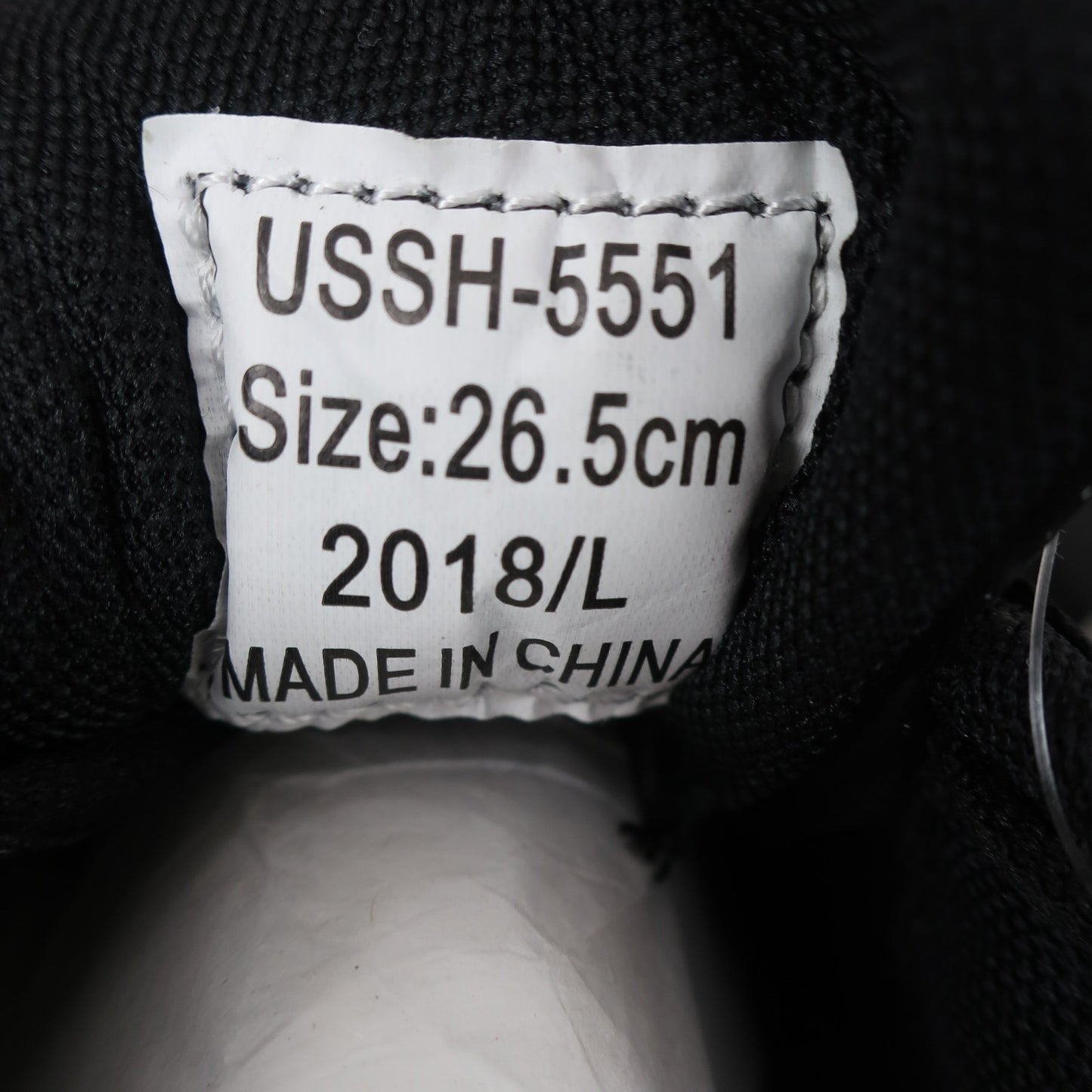 U.S Athletes ゴルフシューズ 黒 メンズ 26.5cm USSH-5551 N