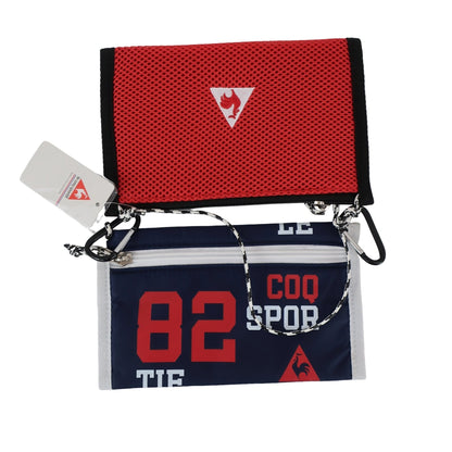 le coq sportif(ルコックスポルティフ) ポーチ ネイビー赤 フリーサイズ N