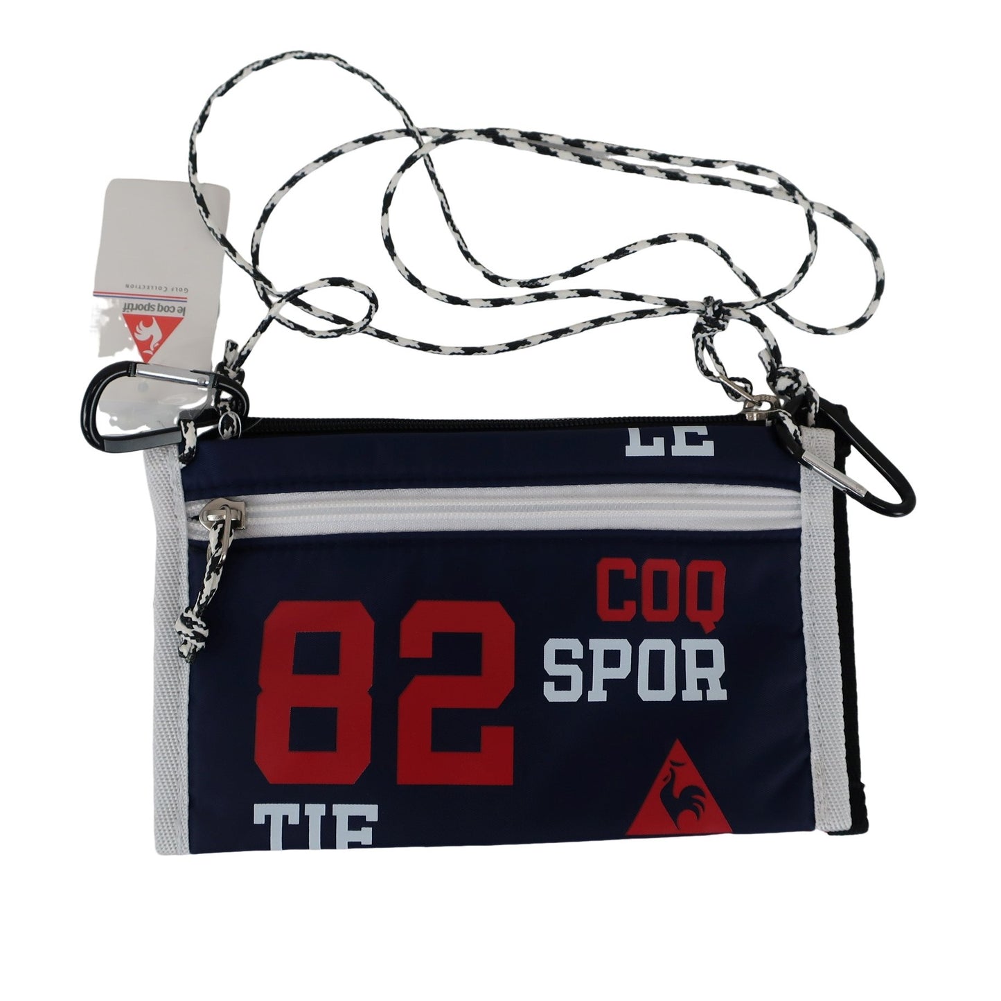 le coq sportif(ルコックスポルティフ) ポーチ ネイビー赤 フリーサイズ N