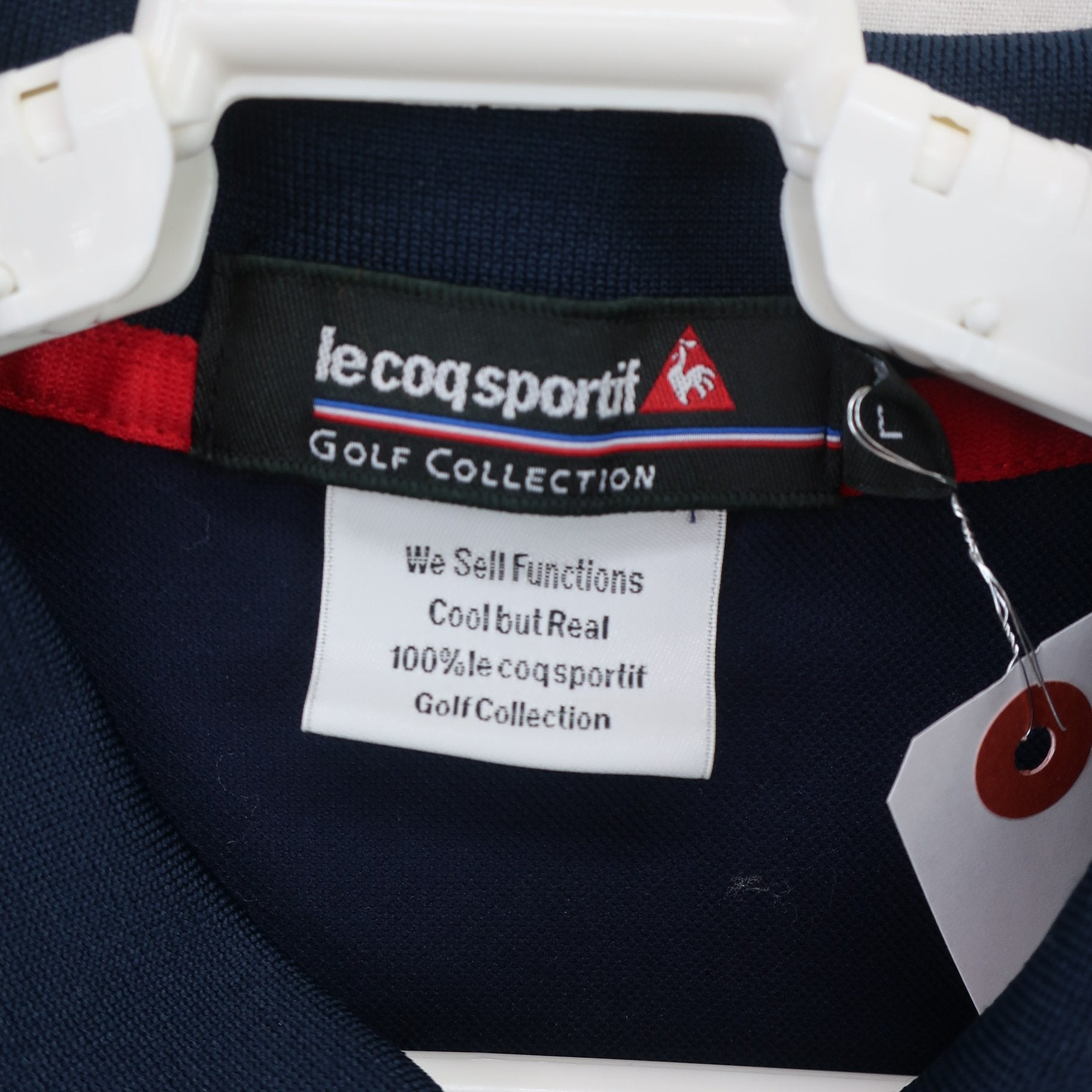 le coq sportif(ルコックスポルティフ) ポロシャツ ネイビー レディース L B